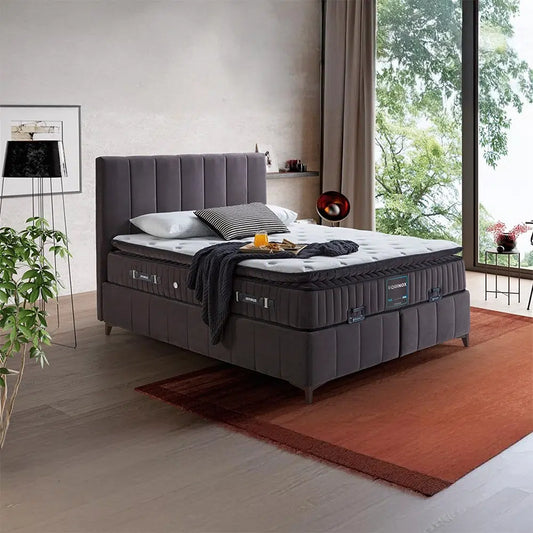 Matelas Equinox Orthopédique Premium à Ressorts Ensachés avec Pillow Top