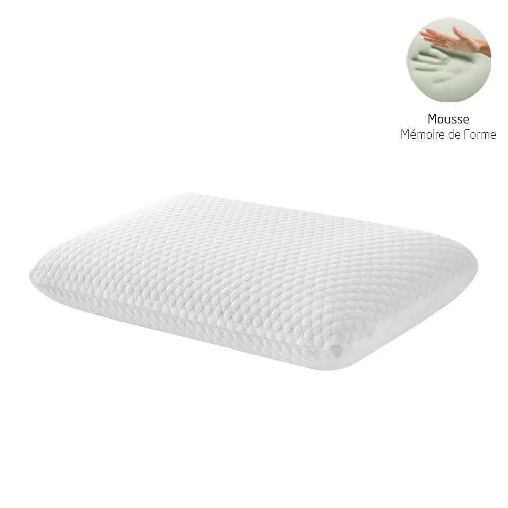 Oreiller ViscoNight Orthopédique en Mousse à Mémoire de Forme