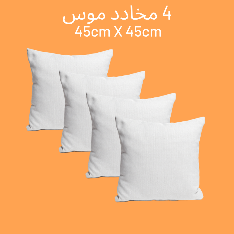 Oreillers En Mousse | 45x45cm