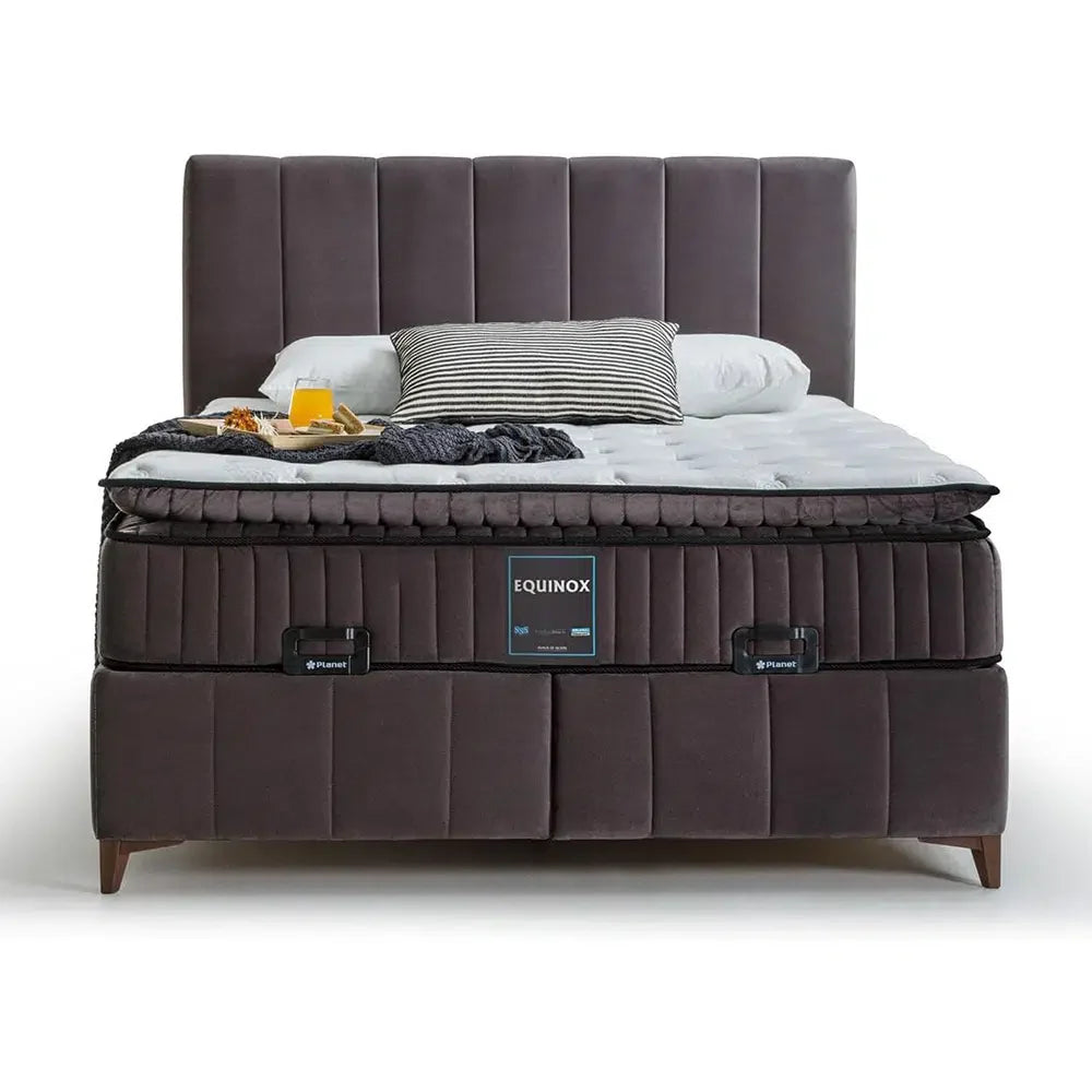 Matelas Equinox Orthopédique Premium à Ressorts Ensachés avec Pillow Top