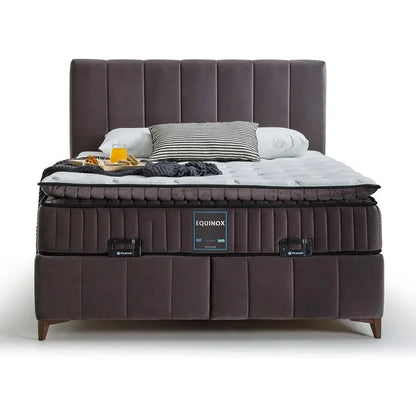 Matelas Equinox Orthopédique Premium à Ressorts Ensachés avec Pillow Top