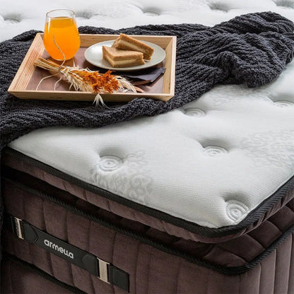 Matelas Equinox Orthopédique Premium à Ressorts Ensachés avec Pillow Top