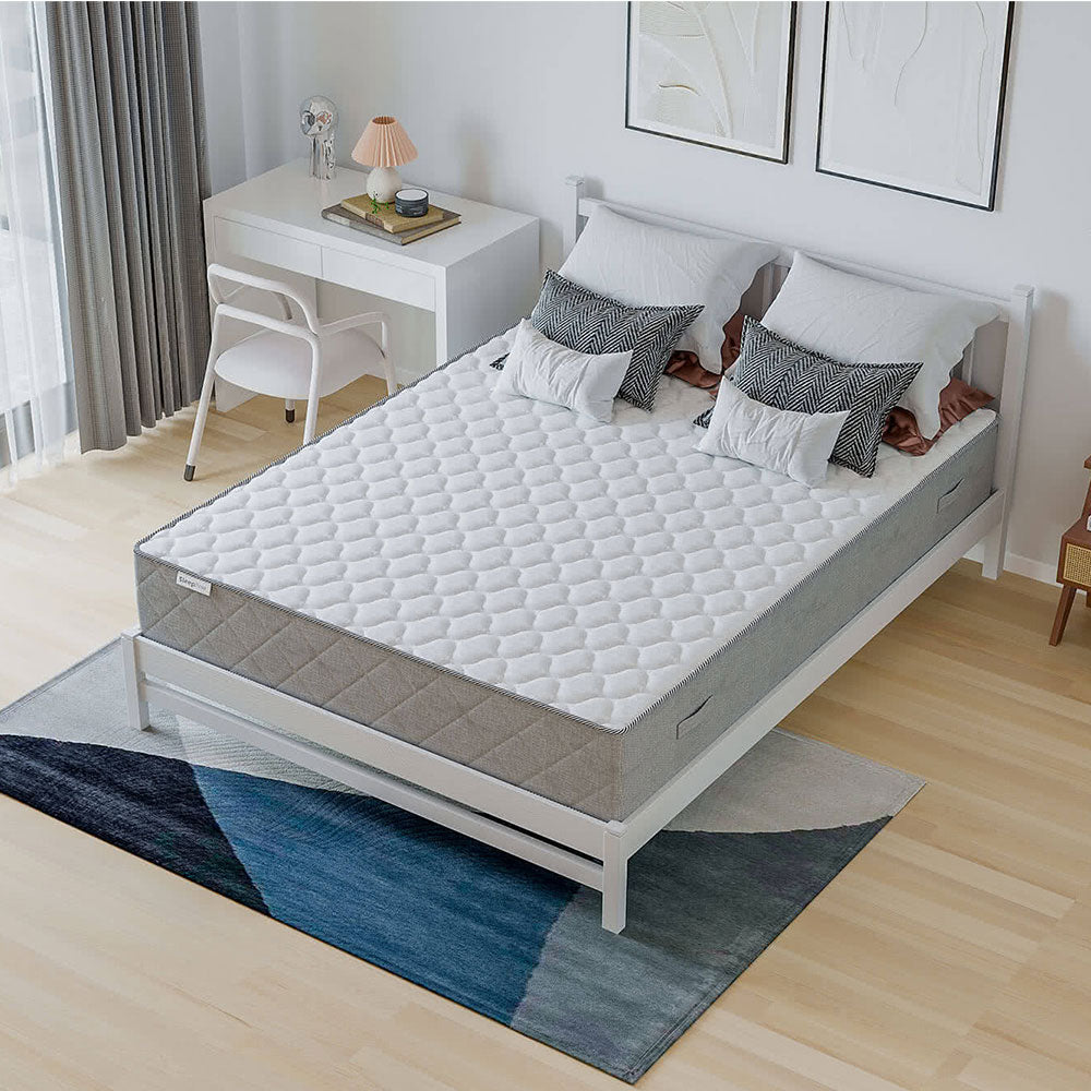 Matelas Hybride 1 Place Double Faces : Latex Naturel et Mousse HR 25 cm