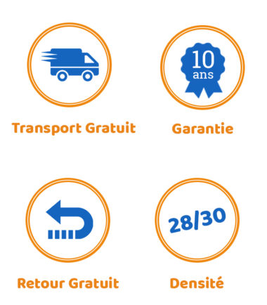 Matelas En Mousse 1 Place 6 étoiles