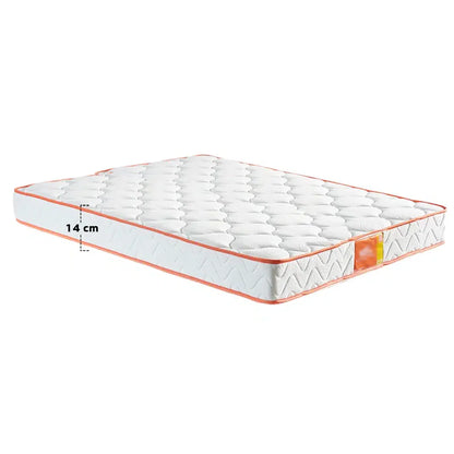 Matelas Mousse Matelassé 2 Places Hauteur 14 cm